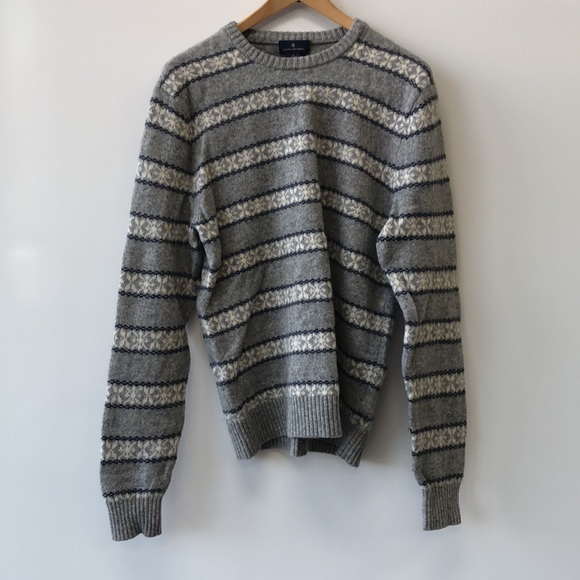 Brooks Brother Fair Isle Sweater - Large - Picture 8 of 8
